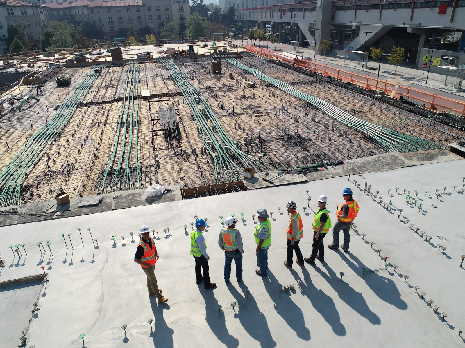 Shree Infra Builders crew on site